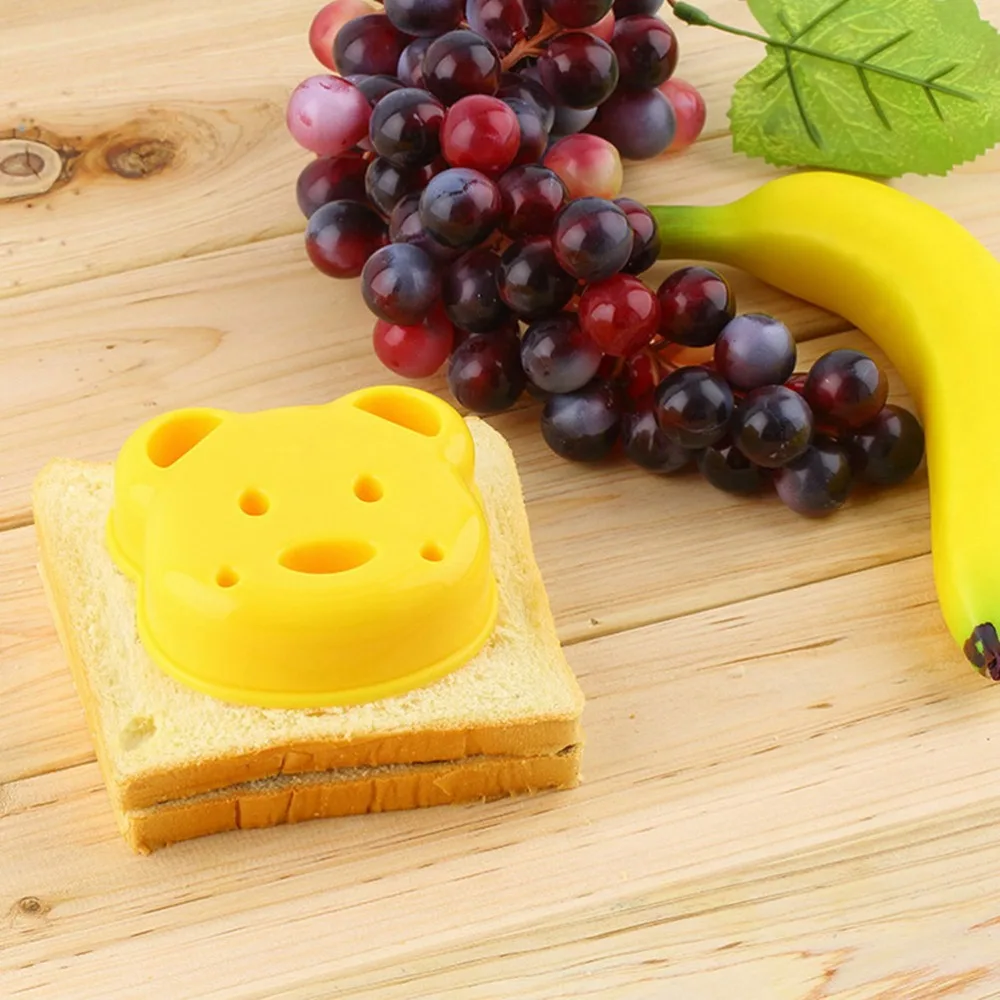 Cute 1pcs DIY Sandwich Mold Cutter Little Bear Shape Bread Cake Maker Creative Tool kitchen | Дом и сад