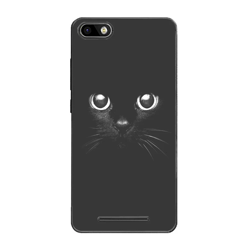 8 QaQsam милый мультяшный Космический Кот Чехол для телефона для Bq Bqs 4072 5020 5022 5035 5037 черный белый чехол для Bq 5050 5058 5059 5070 X Pro - Цвет: 8
