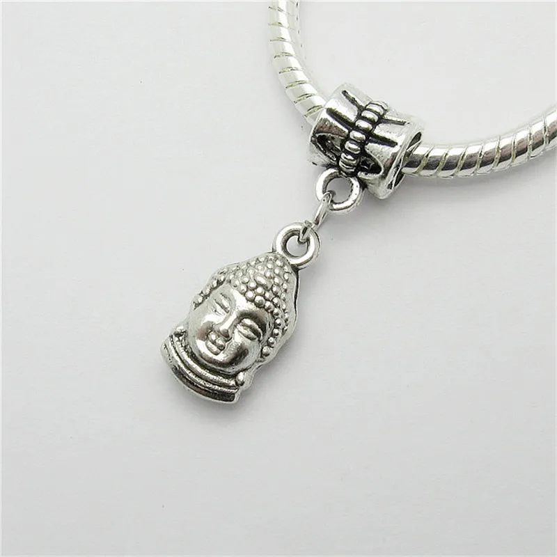 Новый 20 штук Будда Браслеты с подвесками бусинки большими отверстиями