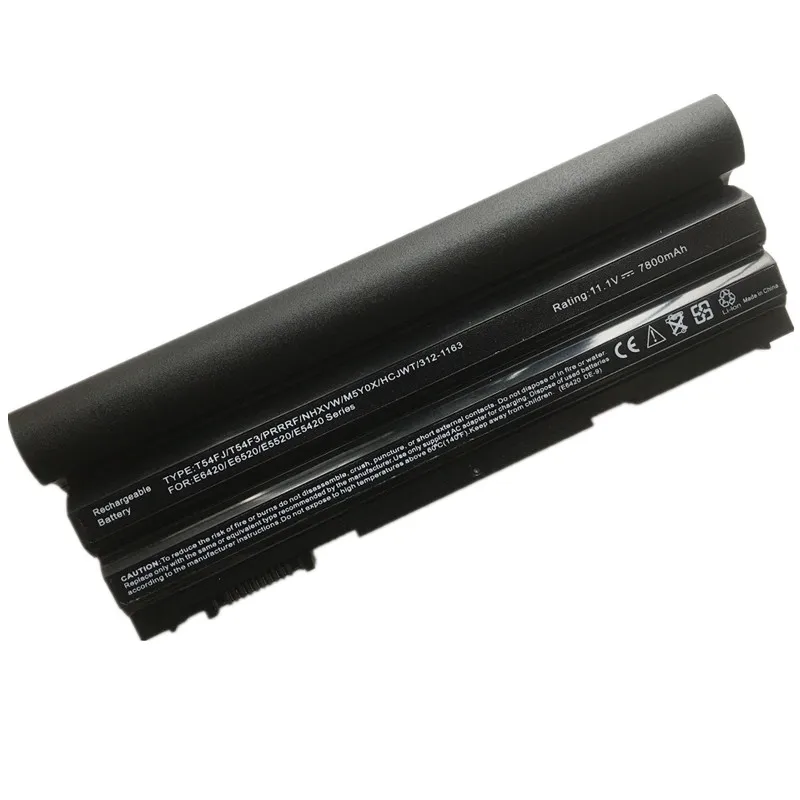 Батарея Supstone 9Cell T54FJ E6420 для Dell Latitude E5420 E5520 E6430 M5Y0X 8858X KJ321 P9TJ0 PRRRF T54F3 UJ499 009K6P 312