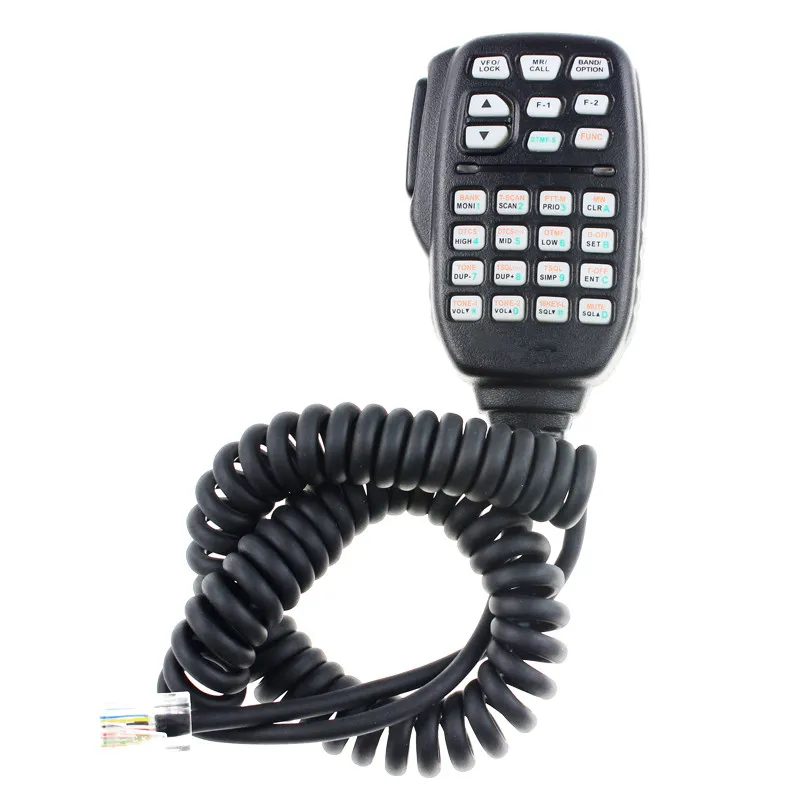 Портативный 8 Pin Автомобильный Радио Ручной PTT DTMF HM 133 для ICOM мобильный радио ID 800H CB
