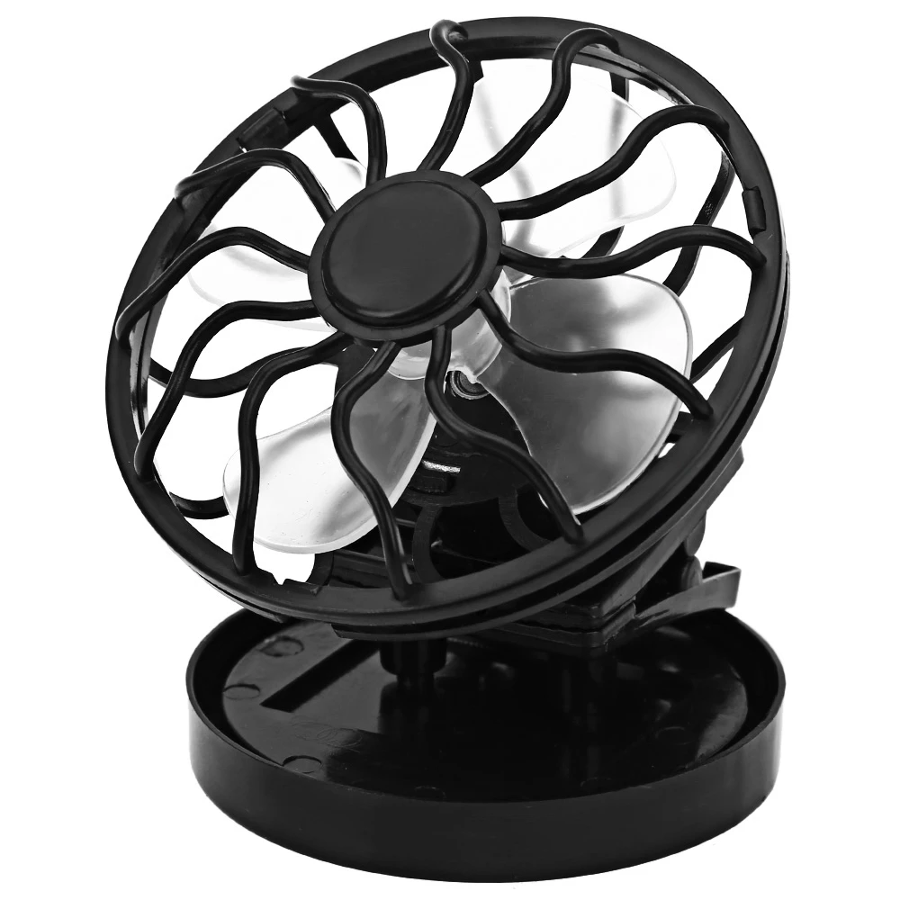 Открытый Travel Kit Мини Clip-on Solar Energy Panel Мощность Охлаждения Cell Fan Cooler для Путешествия