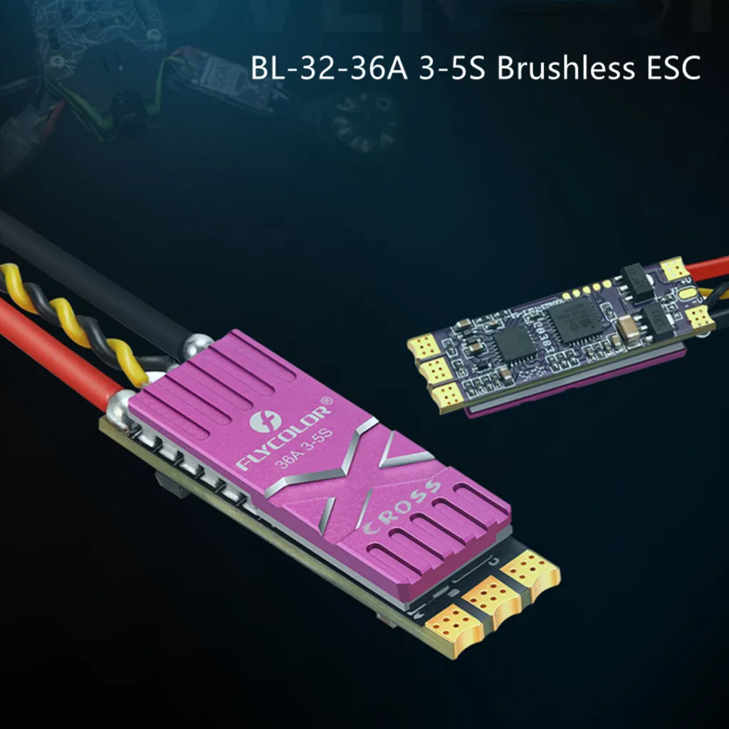 OMESHIN Brushless Electronic Stability Control System For Spare Parts Of Flycolor X-Cross BL-32-36A 3-5S RC UAV | Электроника