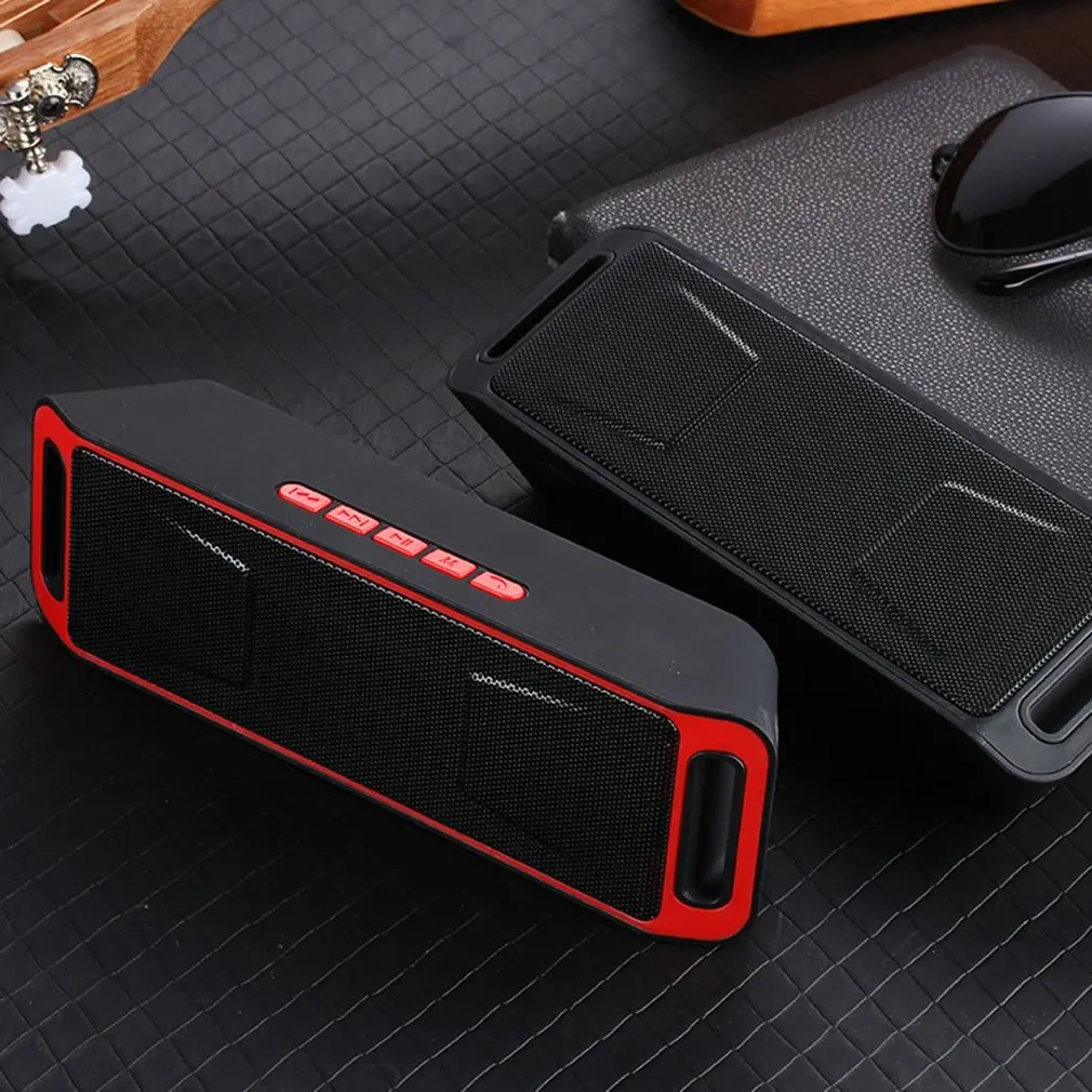 Портативная колонка с Bluetooth 5 1 стереозвук сабвуфер s USB mp3 TF FM радио встроенный