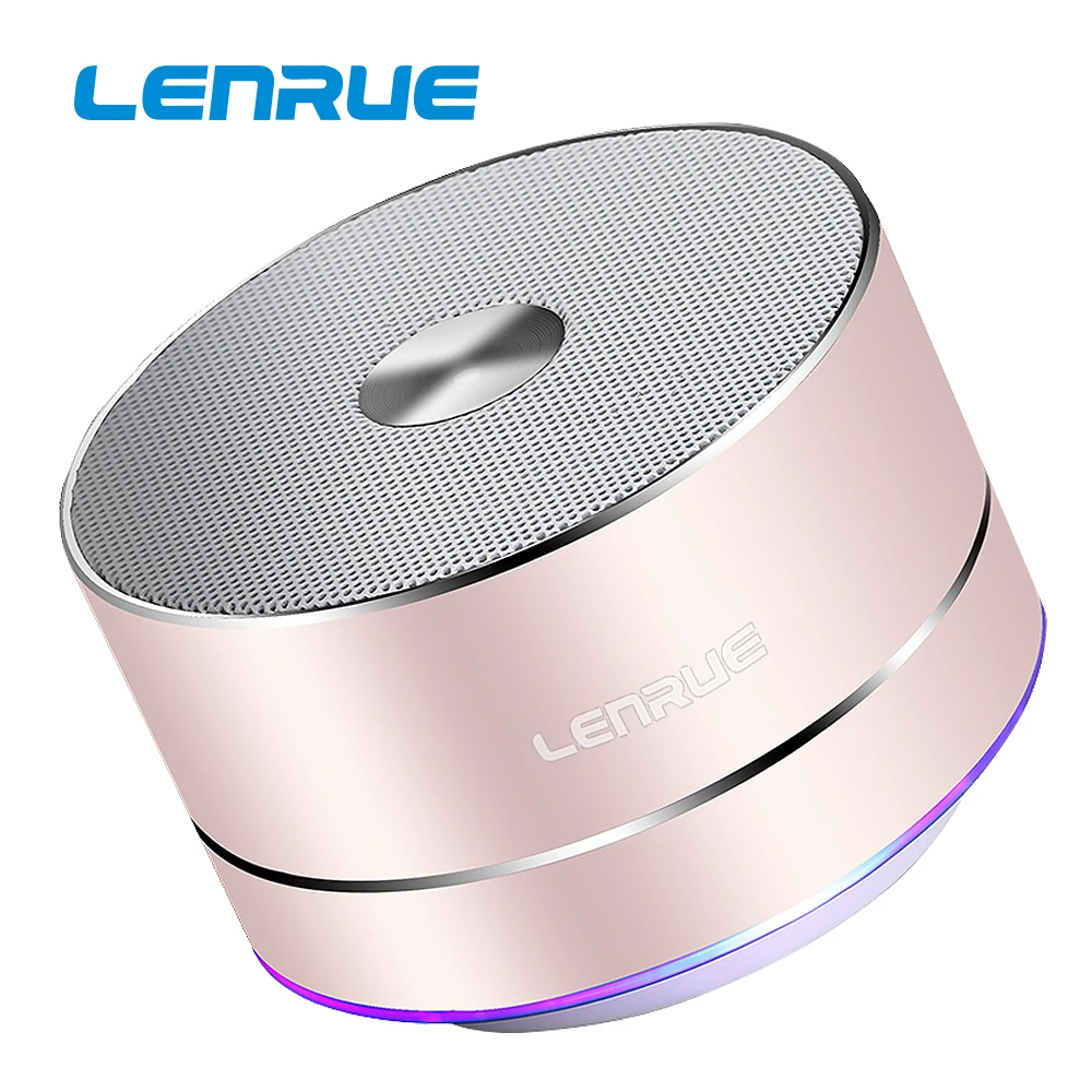 Портативный ledбеспроводной Bluetooth динамик Улучшенный стерео мини сабвуфер