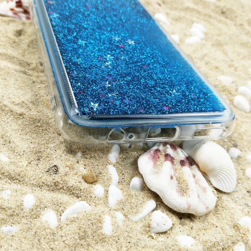 Мягкий чехол для Oneplus 5 с динамическим жидким блеском цветные песочные зыбучие