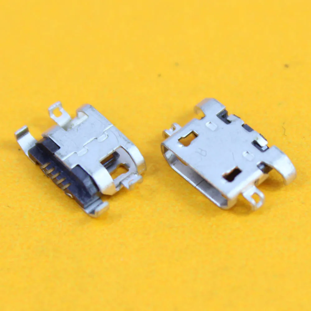 

20pcs / lot micro mini jack usb socket connector charging port for huawei y625 for lenovo a378t