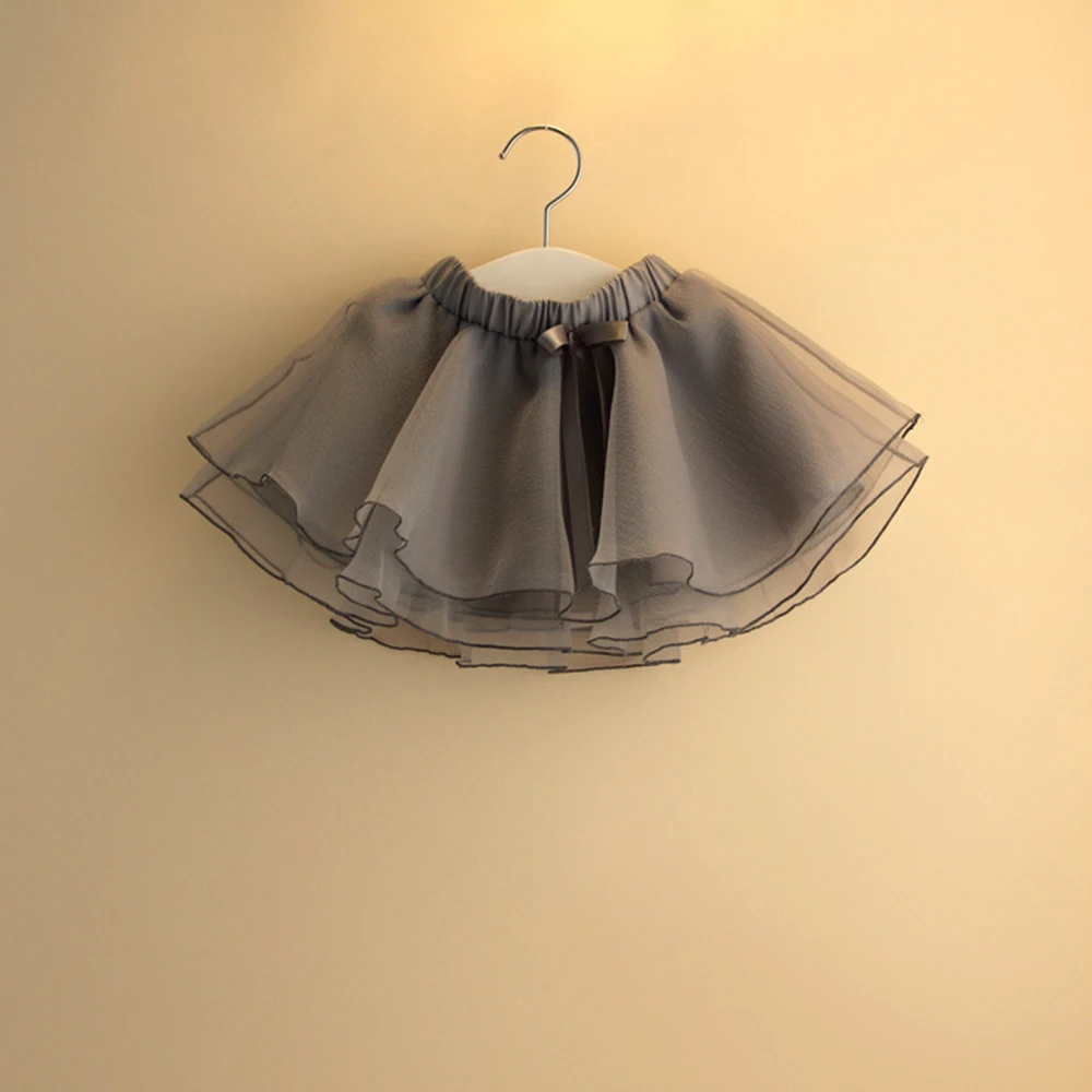 Модная детская юбка принцессы 2020 летняя верхняя одежда для девочек сетчатая