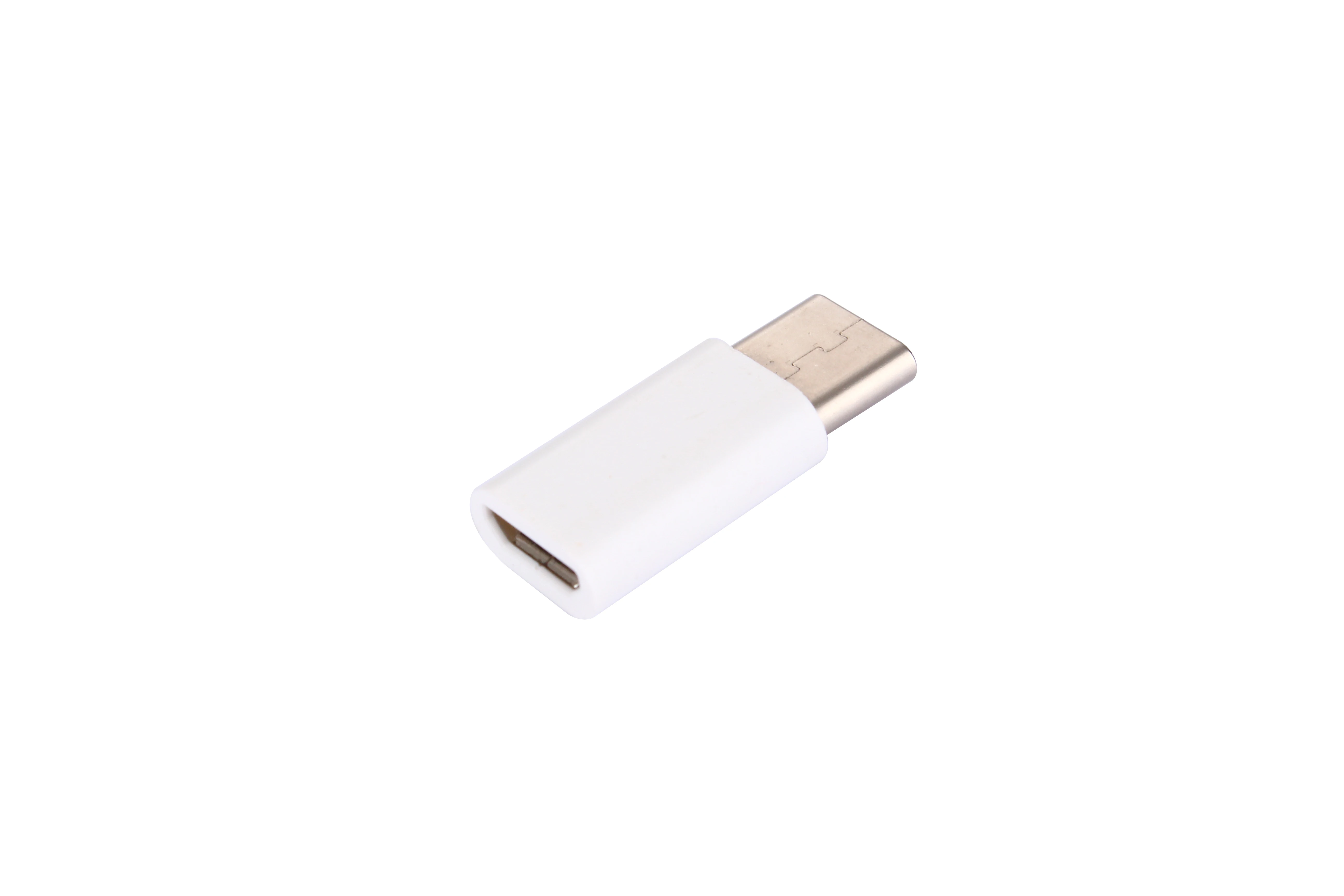 USB кабель 3 1 Type C OTG с разъемом папа на Micro мама для передачи данных адаптером V8