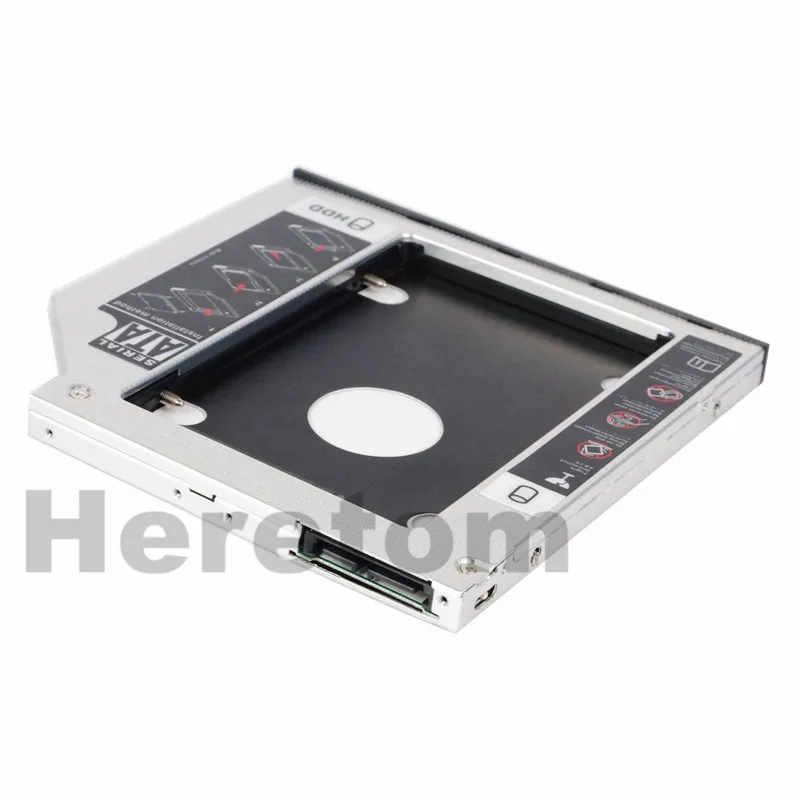 Heretom Универсальный Переходник SATA-SATA 9 5 мм для второго жесткого диска SSD лоток