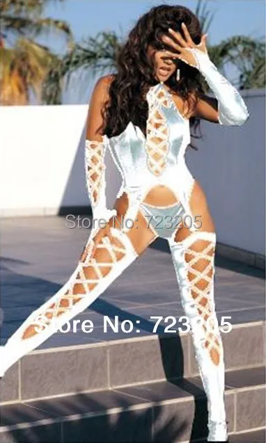 Весна-лето Сексуальное Женское боди имитация облегающее платье сексуальный
