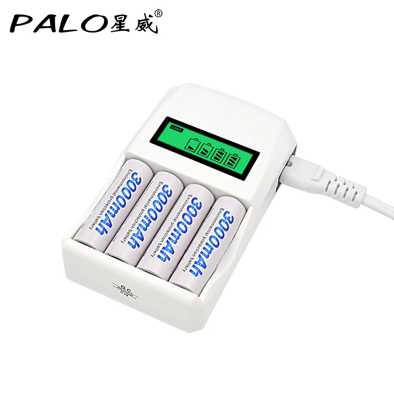 PALO интеллигентая (ый) ЖК-дисплей Индикатор зарядное устройство для