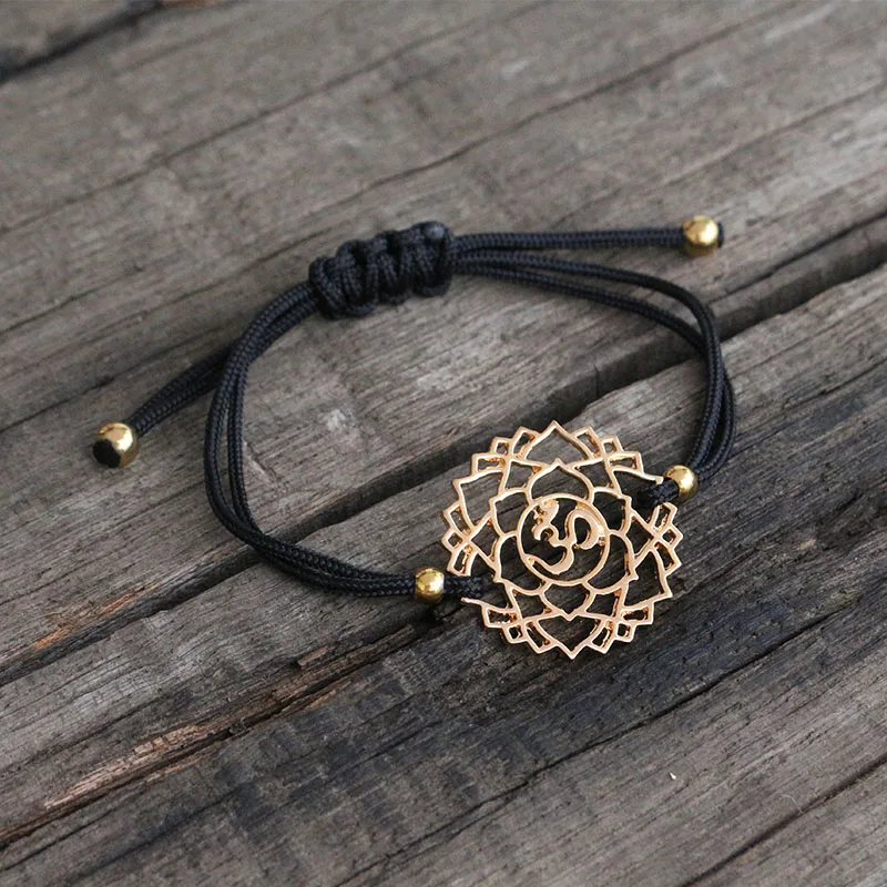 1 шт. 7-я чакра браслет для йоги с короной чакры Браслет означает духовную связь