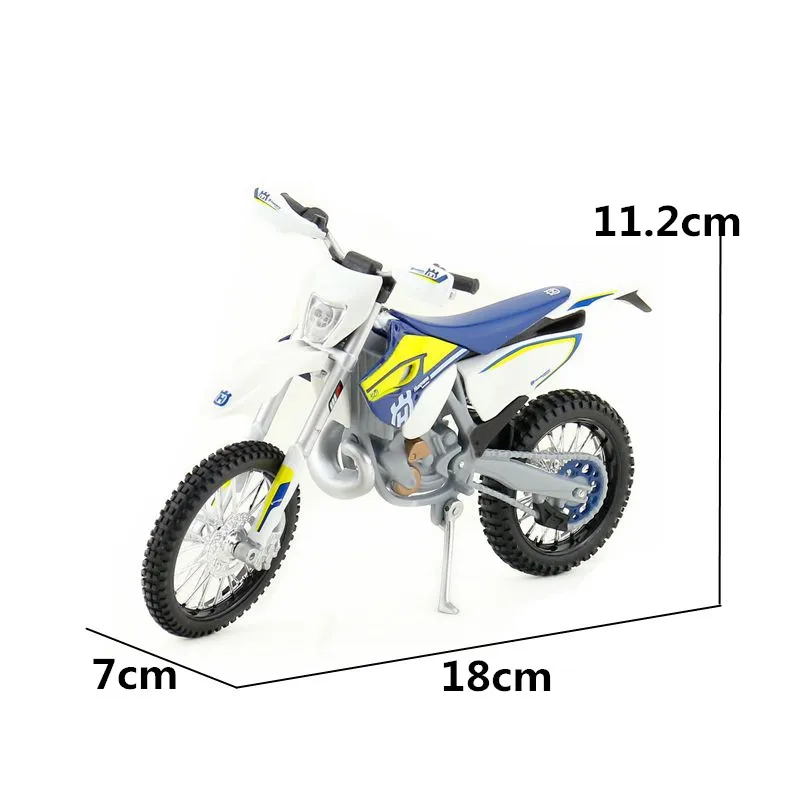 Модель мотоцикла из 1:12 сплава, высокая имитация металла KTM Husqvarna FE 501 мотоциклетные игрушки