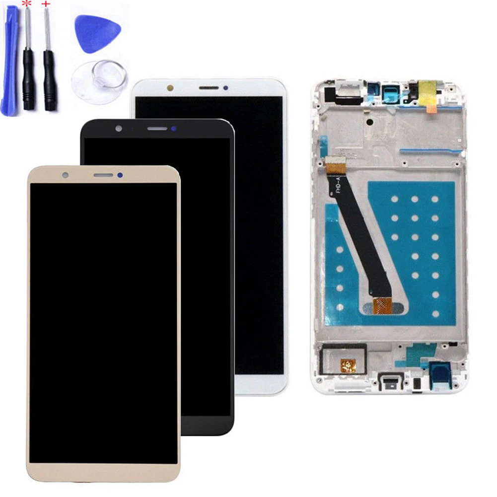 Сменный сенсорный ЖК-дисплей с рамкой для Huawei P Smart FIG-LX1 | Мобильные телефоны и