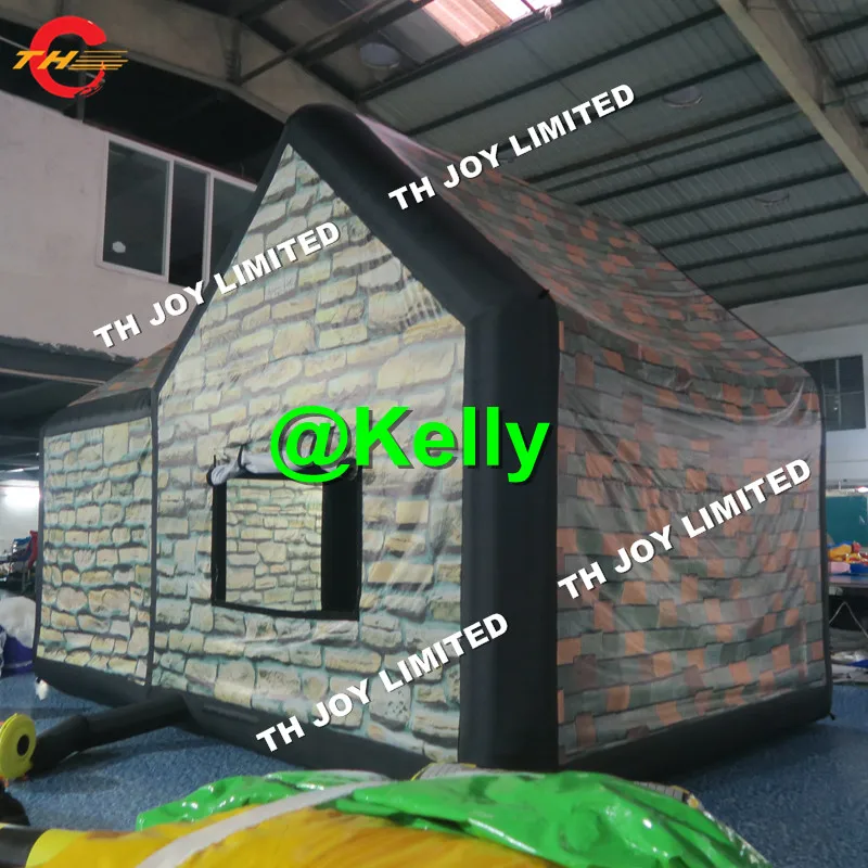 Free air shipping 6x4x5mH irish pubs for outdoor commercial inflatable bar tent Irish style inn pub | Игрушки и хобби