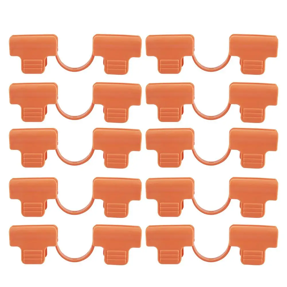 10 шт. зажимы для пленки пряжки 11 мм Тепличный цветок домашний согревающий дом