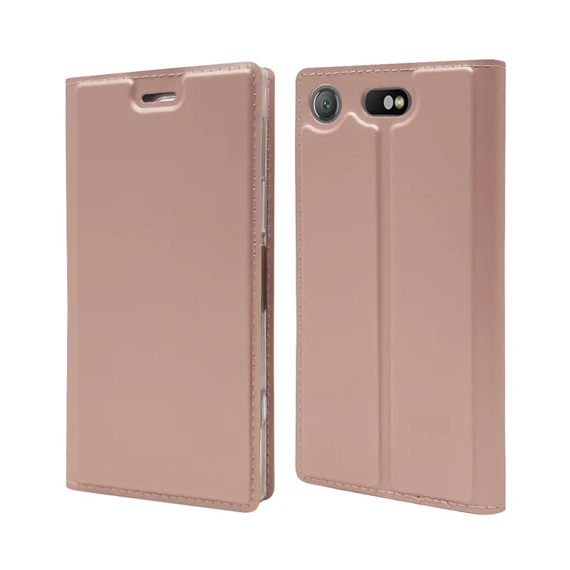 Кожаный чехол-книжка PDGB для sony Xperia 1 Z5 Mini XZ Премиум XZS XZ1 Compact XZ2 XZ3 XZ4 Роскошный чехол-книжка