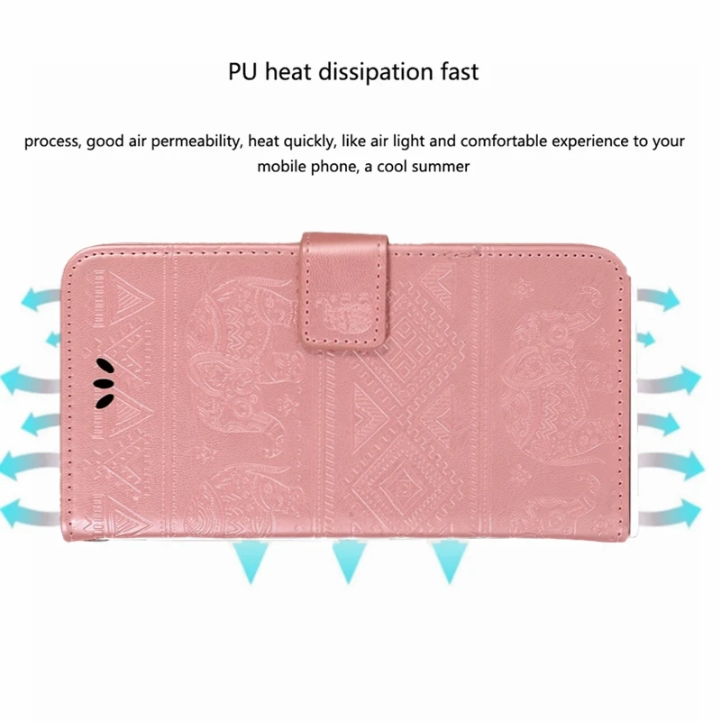 3D Слон pattern Флип Чехол Для samsung Galaxy A70 A50 A30 A20 A40 A10 M10 M20 M30 A6 A8 плюс J8 A7 Стильный чехол-портмоне из кожи