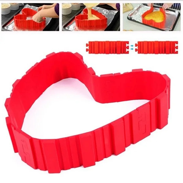 Силиконовая форма для торта змея DIY выпечки квадратной прямоугольной формы