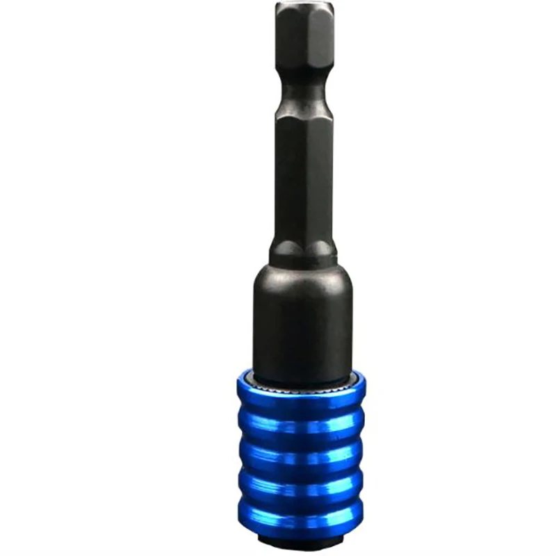 Self-locking quick change bit Extension rod with magnetic electric screwdriver 6.35mm batch chuck extension 1/4 adapter |