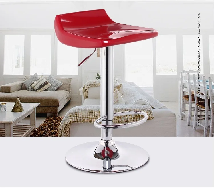 Популярная американская и Европейская Лифт бар стулья Пластик ABS сиденье стула