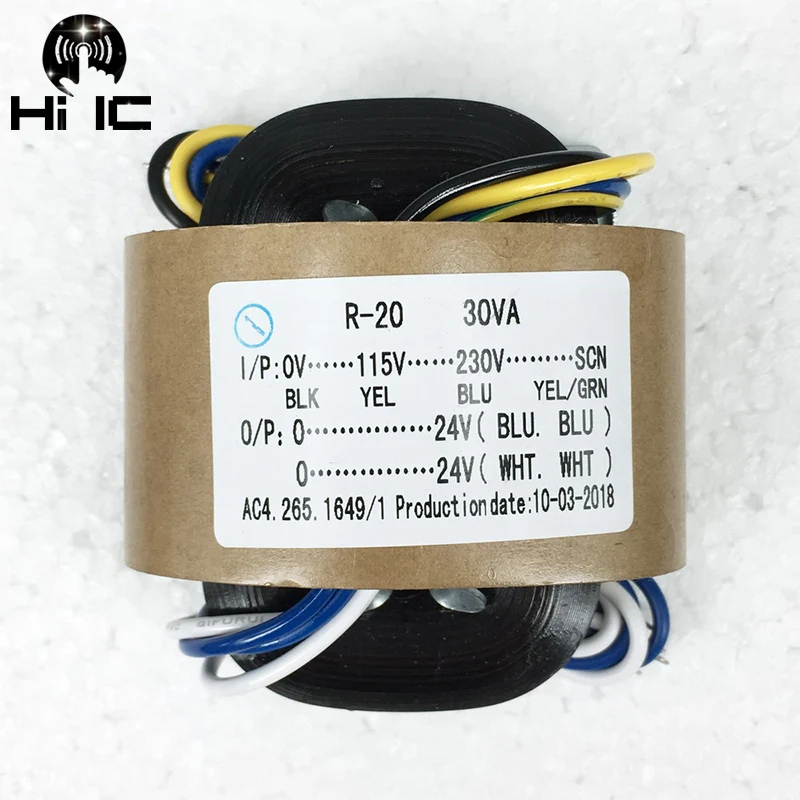 115 V-230 V 30W 35W 50W R-Core трансформатор двойной выход для лампового усилителя предусилители декодер усилителя компакт-диск DAC плеер