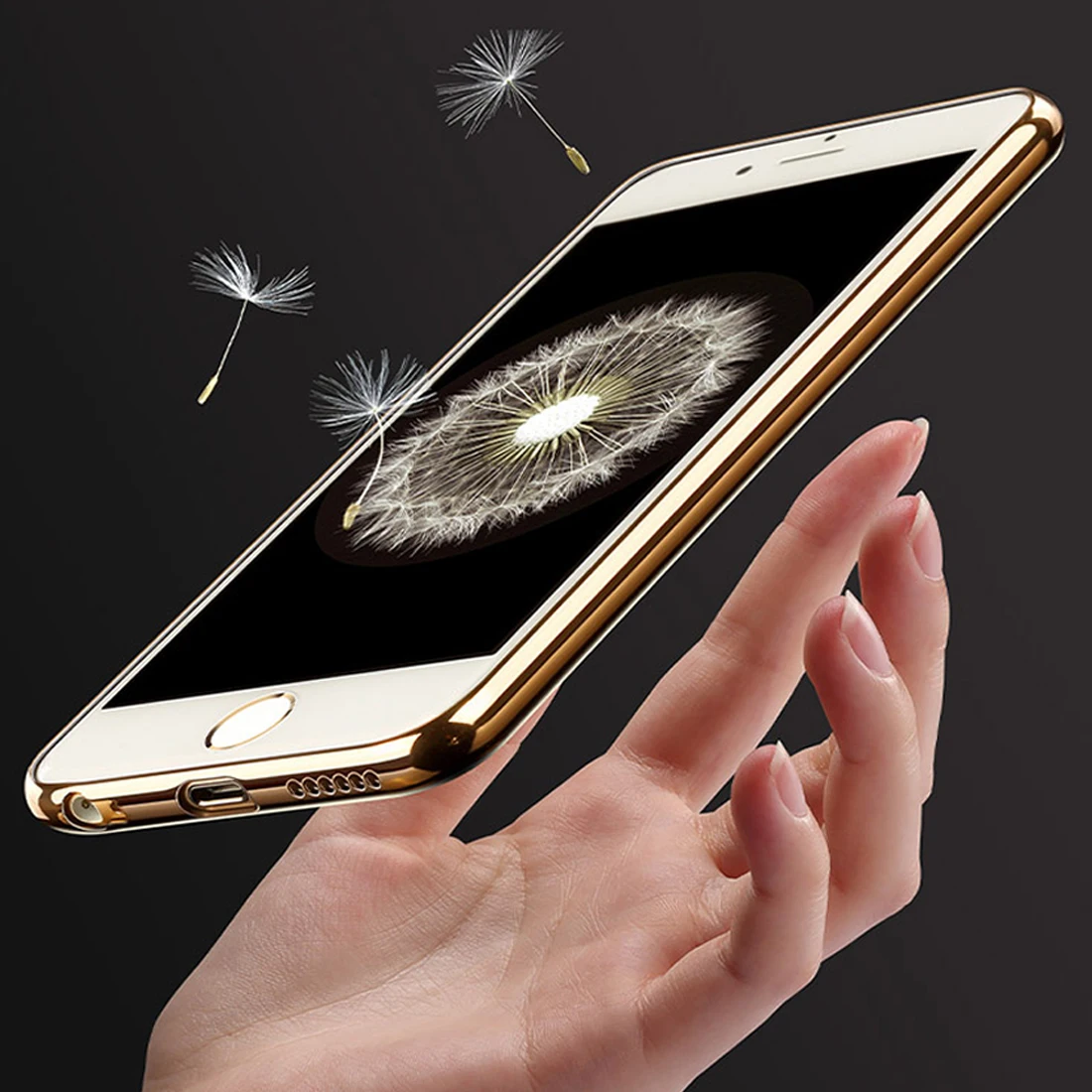 Etmakit горячая Распродажа чехол для iPhone 6 6S plus 7/8 Plus роскошный позолоченный
