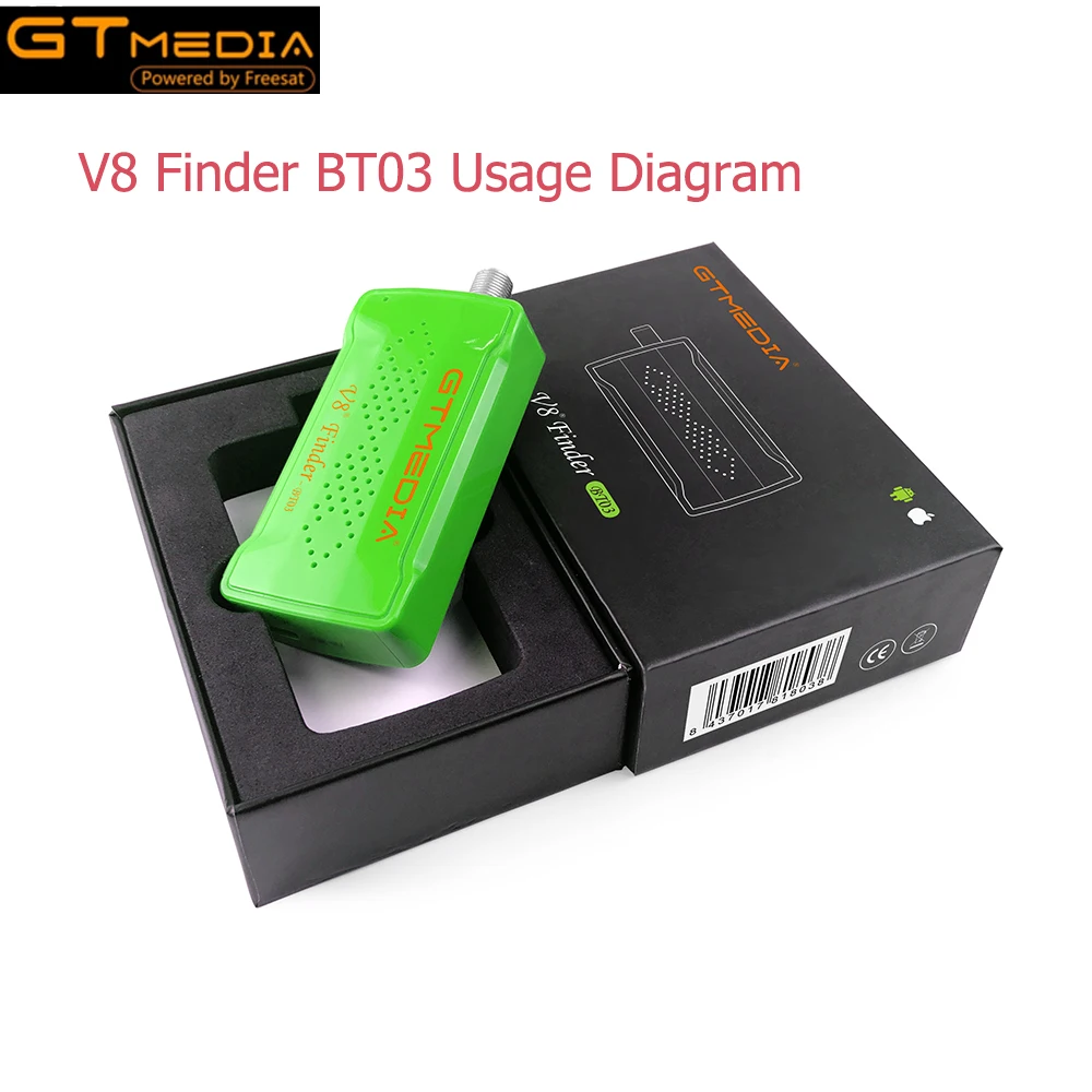 Спутниковый искатель GTMEDIA Satellite v8 Finder BT03 для freesat v7 hd спутниковый сигнал радио
