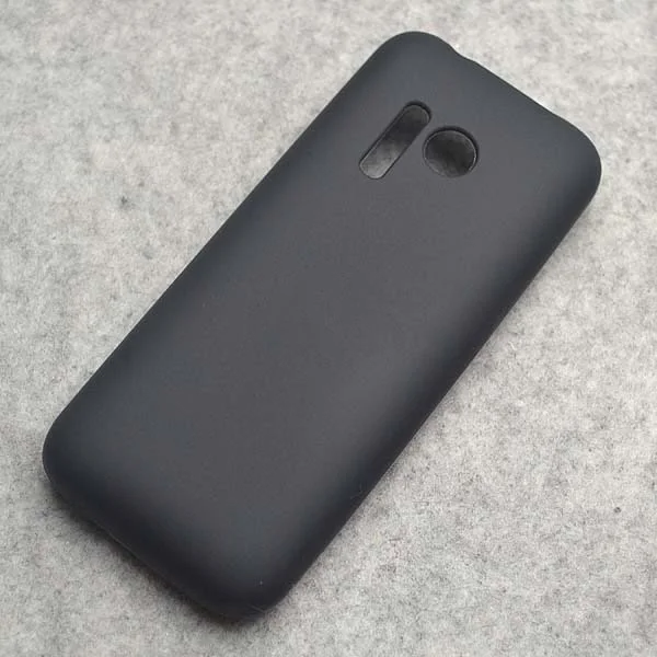 Black Gel TPU Slim Soft Anti Skiding Case Back Cover For Nokia 215 Mobile Phone Rubber silicone Bag Coque Fundas |