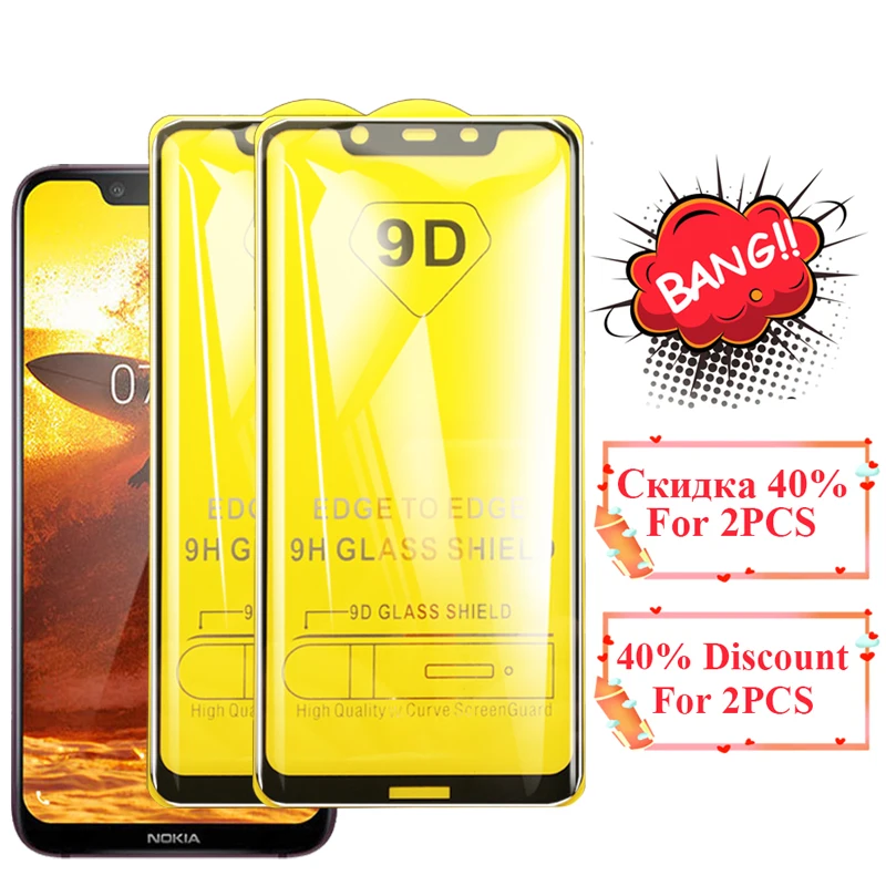 Защитное стекло для nokia 6 экранный протектор детей возрастом 2 3 5 7 1 1x5x6x7 плюс 2018 8