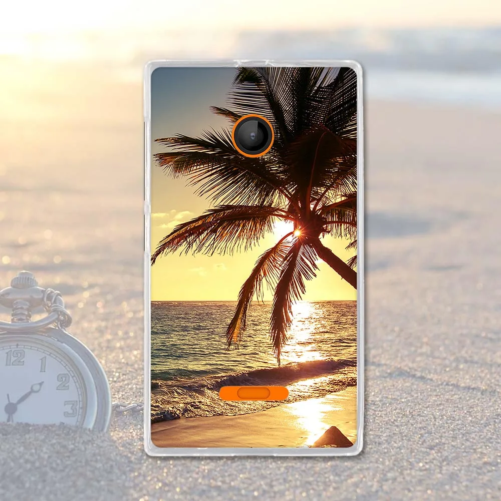4 Мягкие чехлы из ТПУ на заднюю панель, чехлы для Nokia microsoft Lumia 430 N430, Защитные чехлы для Nokia Lumia 430 - Цвет: 4