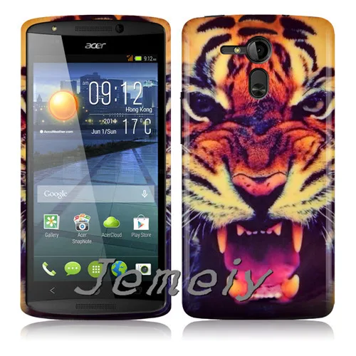 New Hot Prints Case For Acer Liquid E700 TPU Material Cover Back Mobile Phone Bag |