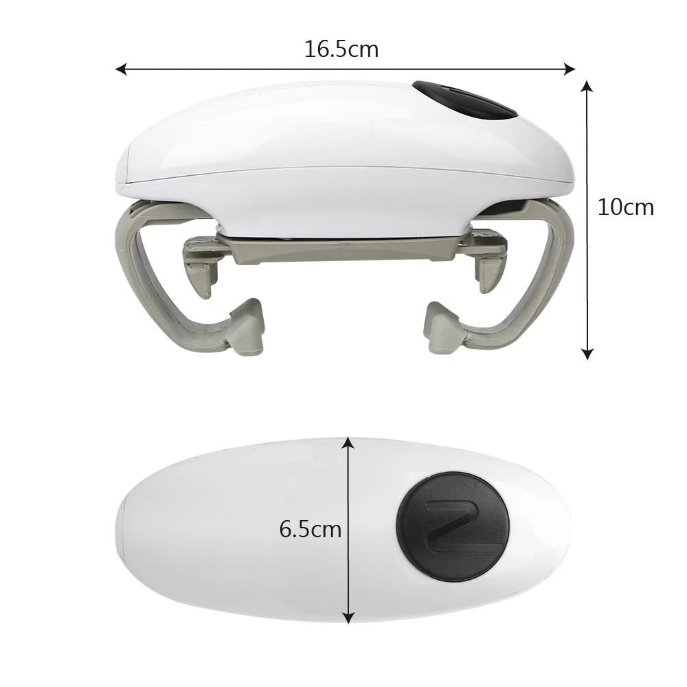 Binaural Electric Can Opener Glass Canned Jar Opener Kitchen Tools Automatic Tin Opener Gadget Creative Electric Bottle Opener