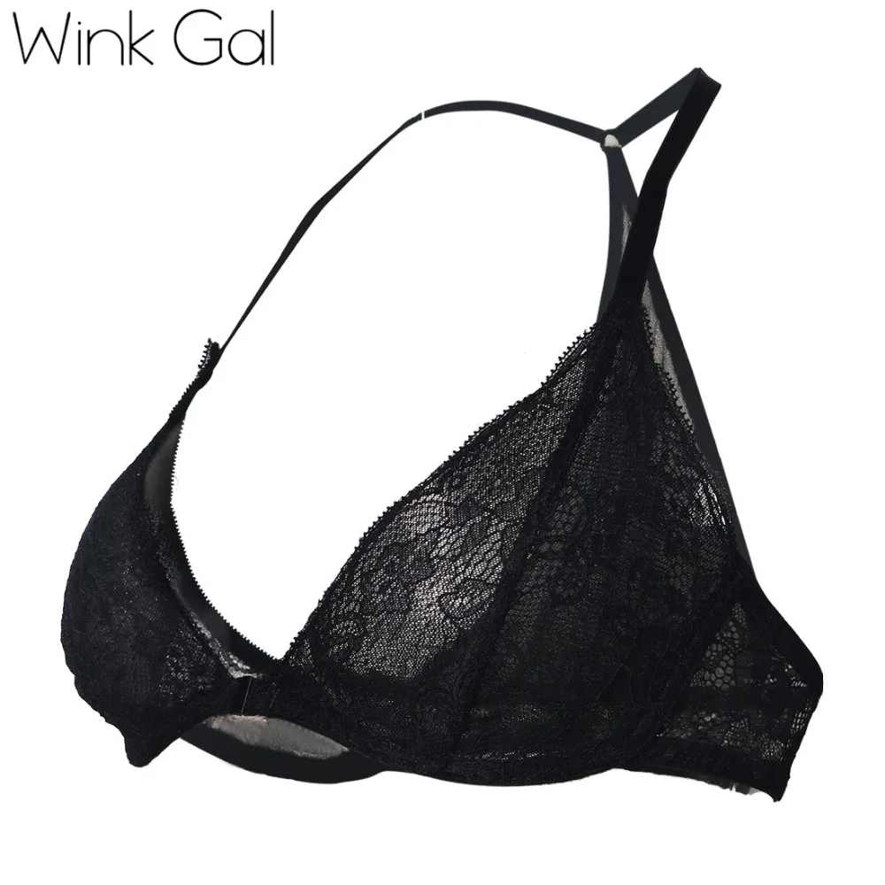 Подмигивание Гал новые модные пикантные Для женщин Кружева цветочные Bralette для