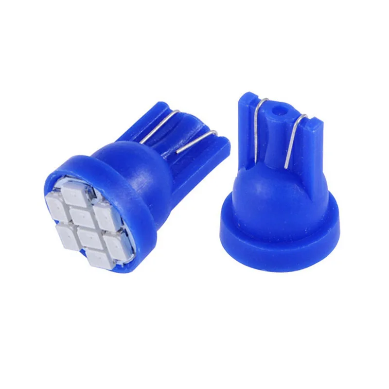 10 ШТ. Ультра Яркий 8SMD LED Автомобилей 3020 T10 W5W Клина Стороны Автомобиля Лампа Лампы