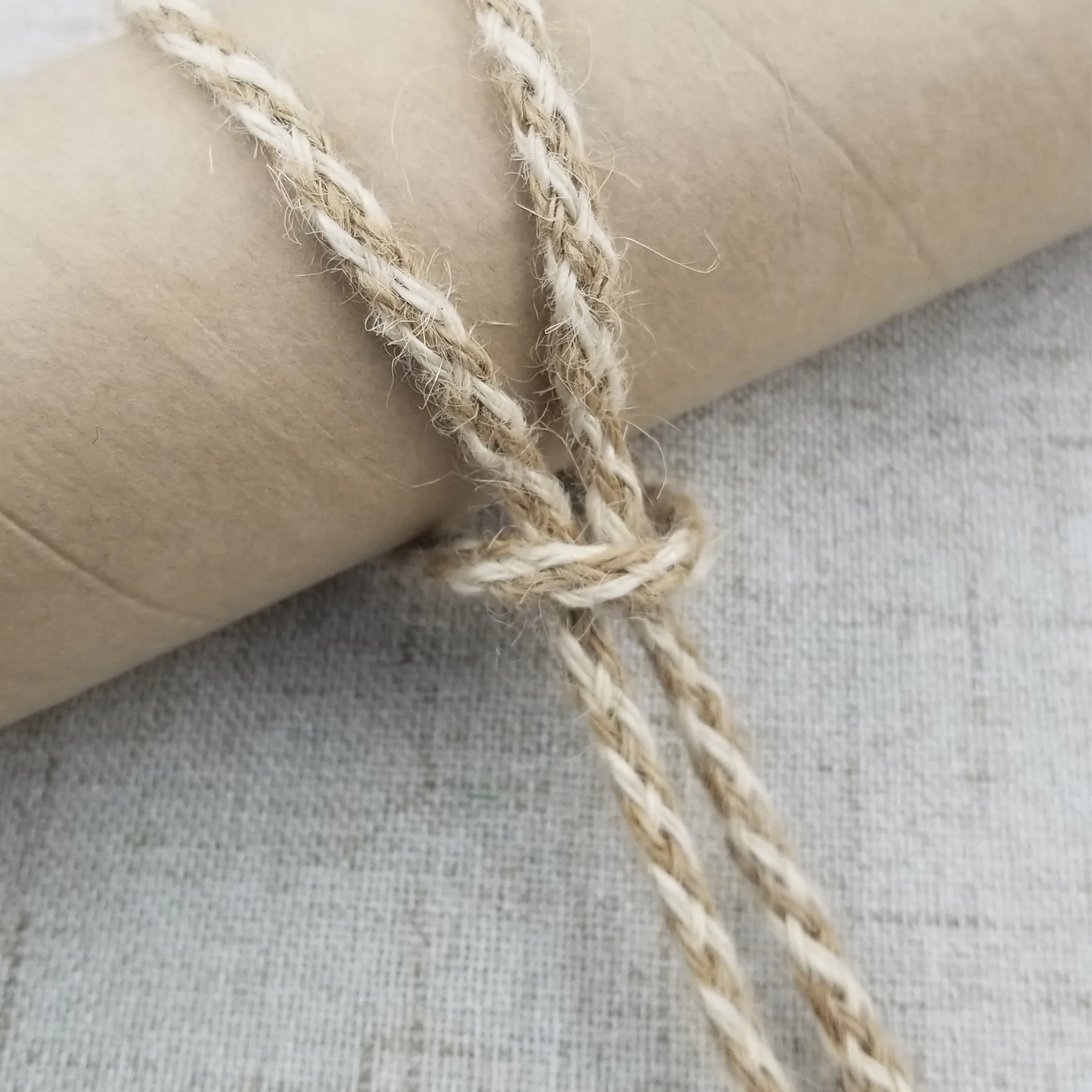 Пеньковая веревка белая и натуральная льняная плетеная DIY Свадебная вечеринка