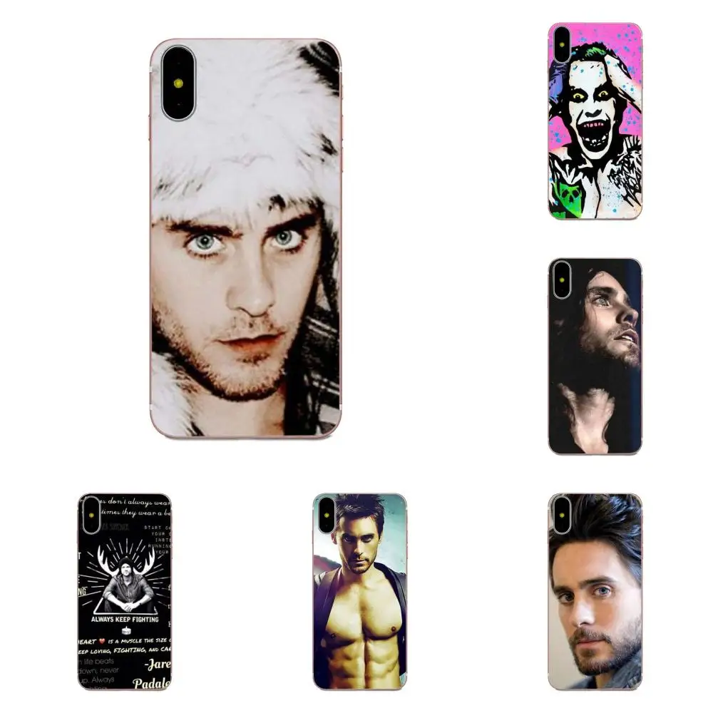 Мягкий чехол для Samsung Galaxy Note 5 8 9 S3 S4 S5 S6 S7 S8 S9 S10 mini Edge Plus Lite Jared Leto 30 Seconds To Mars |