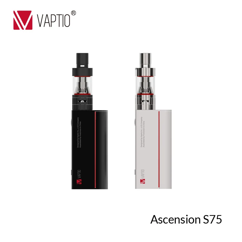 Электронная сигарета оригинальный Vaptio S75 vape комплект 75 Вт коробка мод с емкостью 3
