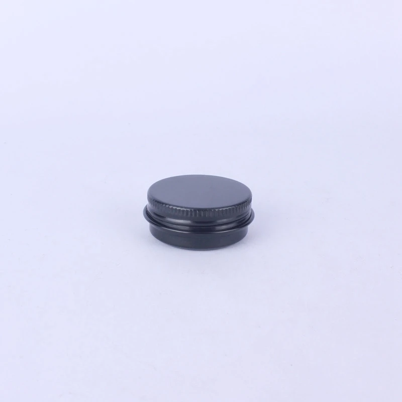 Sedorate 20 ps/Lot 15ML Wholesale Aluminum Jars For Cosmetic Lip Balm Soap Containers Black Round Cream MC4018-1 | Красота и здоровье