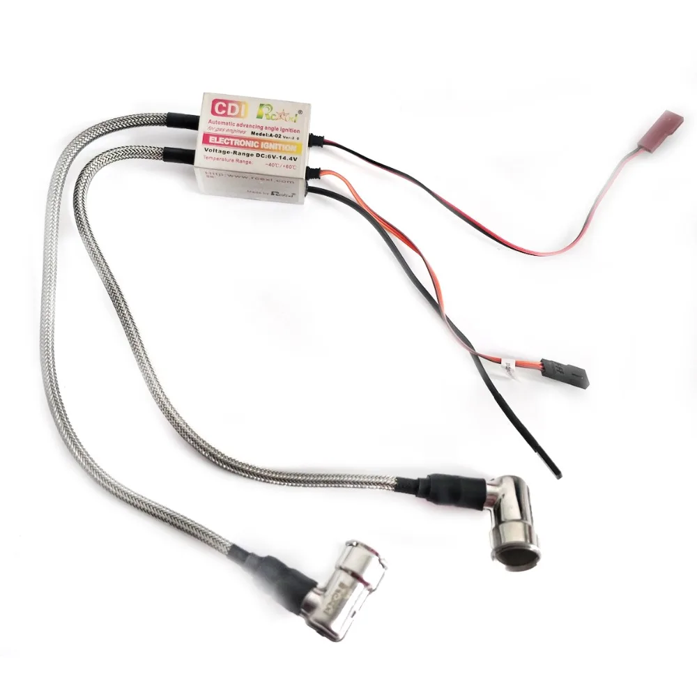 Rcexl BPMR6F двухцилиндровый двигатель зажигания CDI для NGK BPMR6F 14 мм 90 градусов с датчиком комплект
