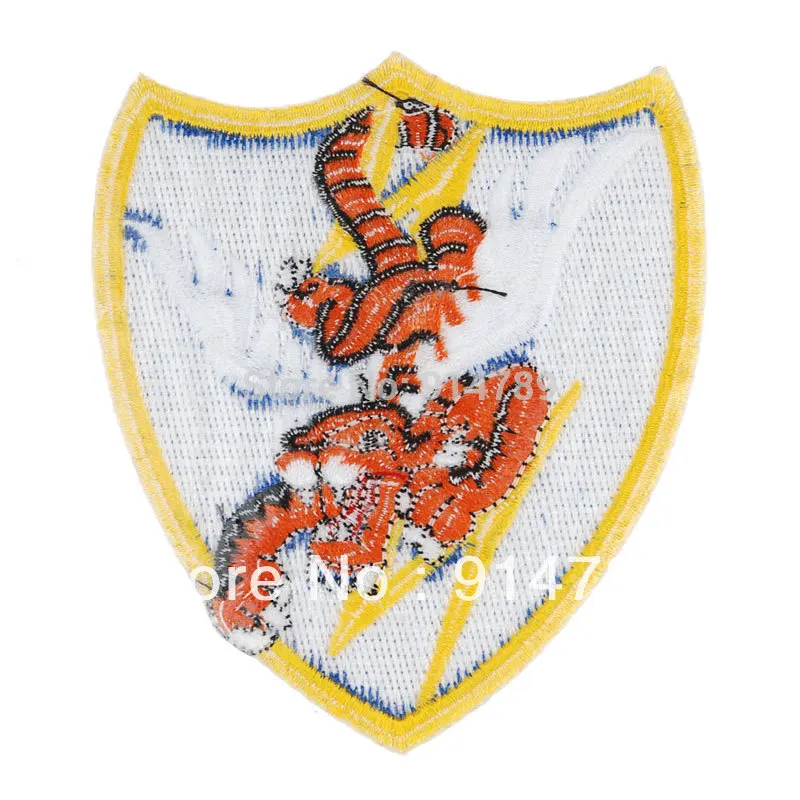 WWII США AIR FORCE Летающие тигры AVG Знак Патч 33698|badge button|badge printerbadge reels with alligator clips |