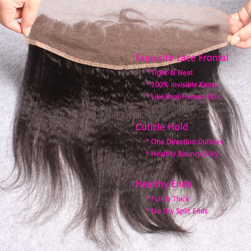 Странный Прямо Кружева Фронтальная Закрытие С Волосами Младенца Топ Малайзии