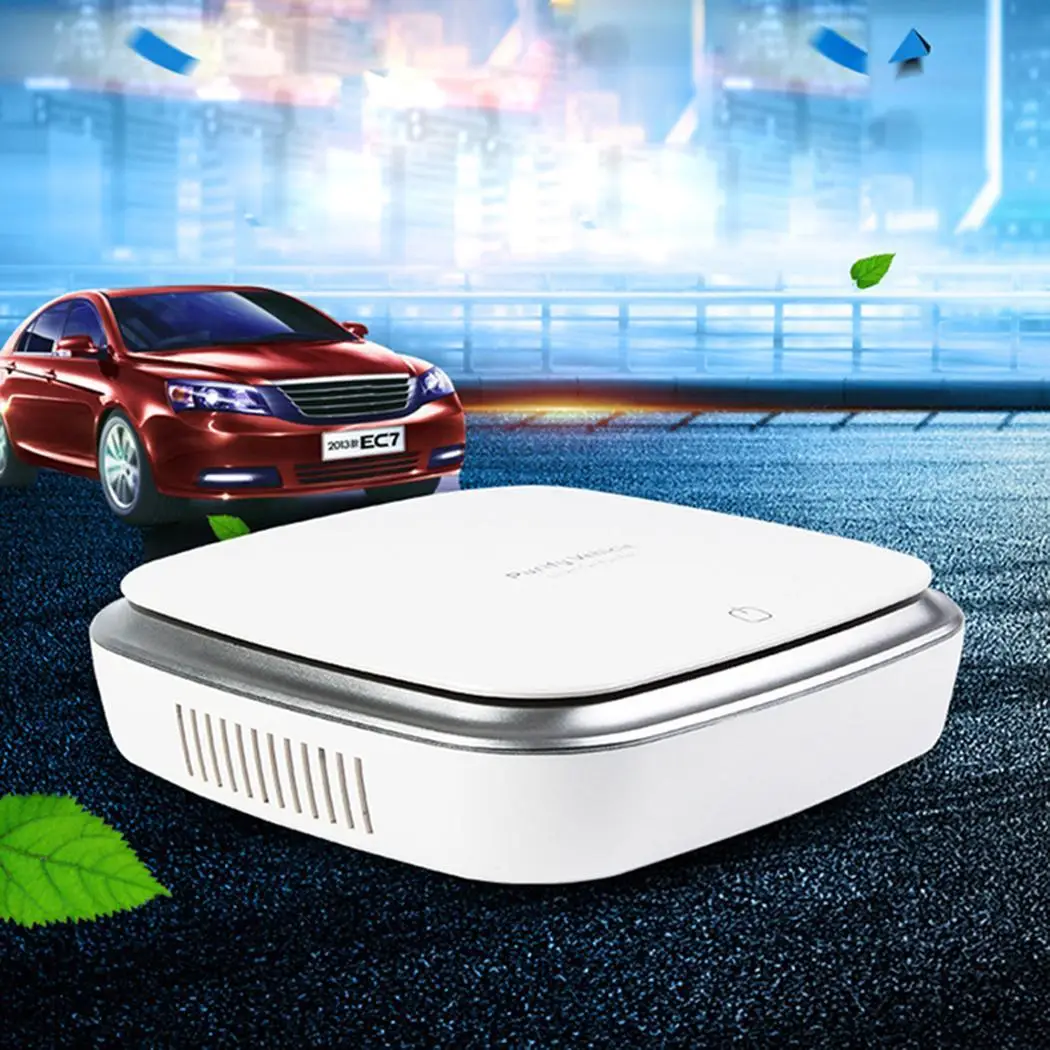 Мини Портативный USB солнечный автомобиль свежий воздух 4.7CFM кислородный бар для