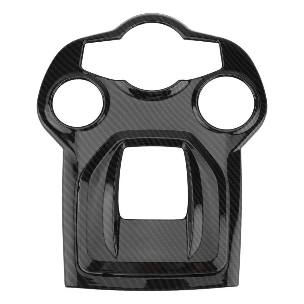 

Fiber Car Interior Center Control Panel Cover Trim ABS Frame Decoration Car Styling Fit For Alfa Romeo Giulia / Stelvio