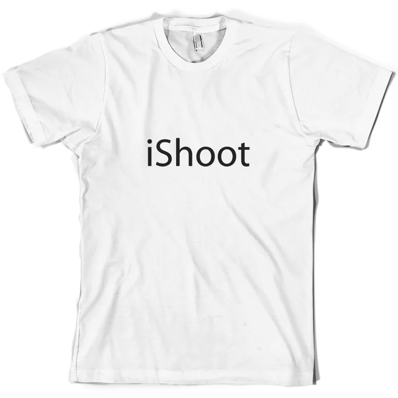 IShoot-Мужская футболка-Shooting-Archery-Gun-10 цветов-Free UK P &amp Футболка с принтом мужские