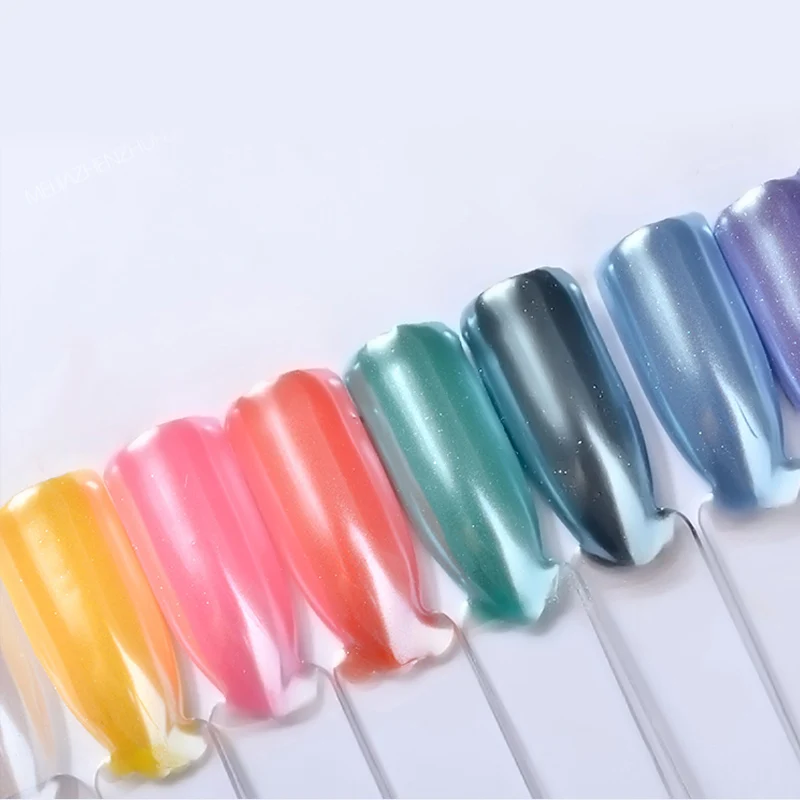 2 г/кор. Алмазная перламутровая пудра для маникюра мерцающие порошки зеркало с