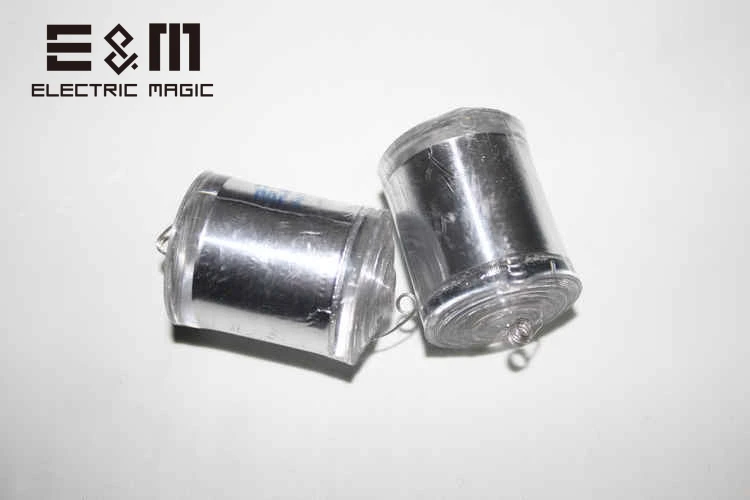 DIY доска 10 сортов Маркса импульсного напряжения импульс высокого напряжения генератор Маркса Тесла катушки сопротивления конденсатора - Цвет: 5 pcs capacitor