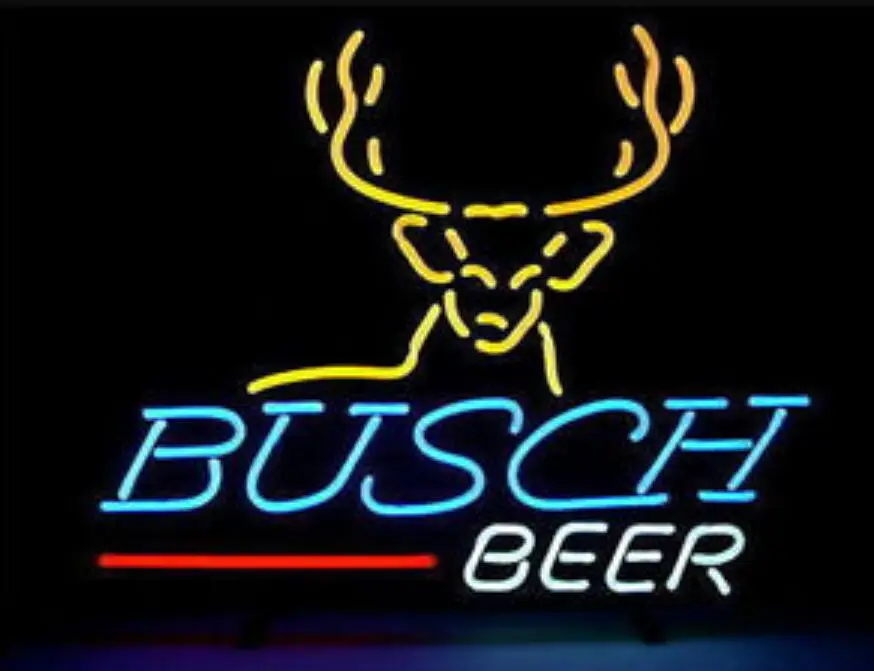 

Custom Busch B Glass Neon Light Sign Beer Bar