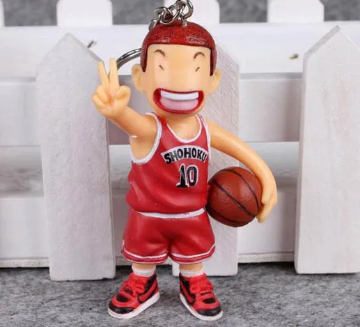 5 шт./лот аниме Slamdunk Брелок фигурка игрушки Slam Dunk Super Slams милый ПВХ брелок Подвески